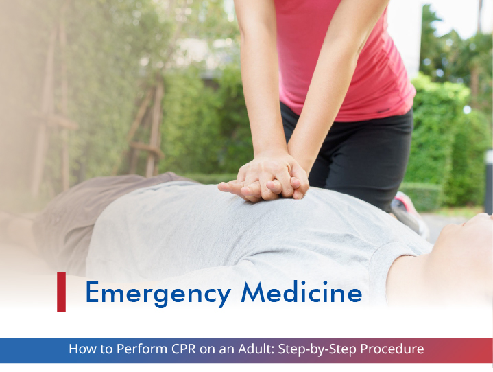 Emergency: How to do CPR on an adult!